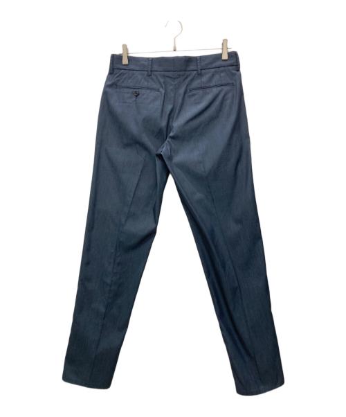 MACKINTOSH LONDON（マッキントッシュ ロンドン）MACKINTOSH LONDON (マッキントッシュ ロンドン) コットンポリエステルピケストレッチパンツ ネイビー サイズ:82（M)の古着・服飾アイテム