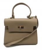 AULENTTIオウレンティ）の古着「2WAYショルダーバッグ」｜ベージュ