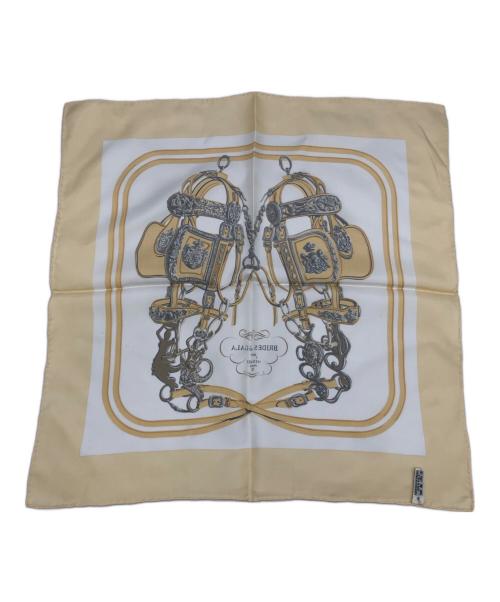 HERMES（エルメス）HERMES (エルメス) カレ40 ブリッド・ドゥ・ガラ アイボリーの古着・服飾アイテム