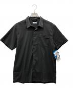 Columbiaコロンビア）の古着「ランドローマリップストップショートスリーブシャツII」｜グレー