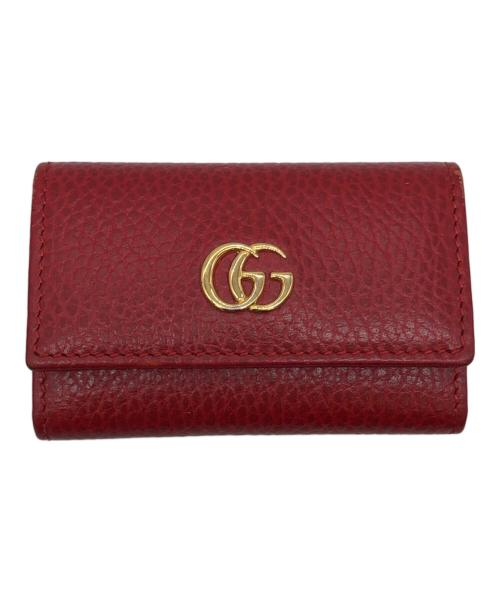 GUCCI（グッチ）GUCCI (グッチ) 6連キーケース レッドの古着・服飾アイテム