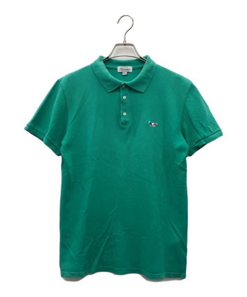 KITSUNE（キツネ）KITSUNE (キツネ) ポロシャツ グリーン サイズ:Sの古着・服飾アイテム