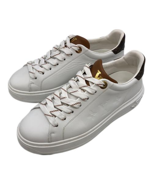 LOUIS VUITTON（ルイ ヴィトン）LOUIS VUITTON (ルイ ヴィトン) Time Out Sneaker アイボリー サイズ:37の古着・服飾アイテム