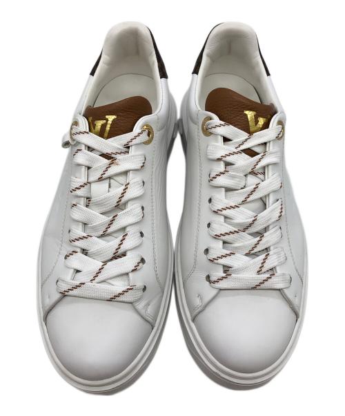 LOUIS VUITTON（ルイ ヴィトン）LOUIS VUITTON (ルイ ヴィトン) Time Out Sneaker アイボリー サイズ:37の古着・服飾アイテム