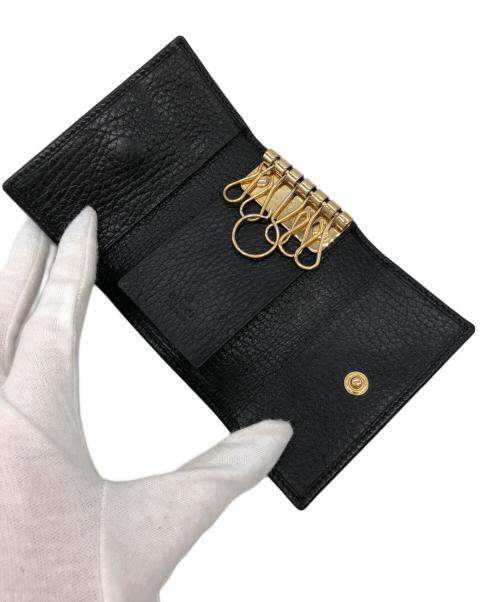 GUCCI（グッチ）GUCCI (グッチ) 6連キーケース ブラックの古着・服飾アイテム
