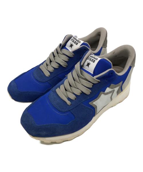 atlantic stars（アトランティックスターズ）Atlantic STARS (アトランティックスターズ) スニーカー ブルー×グレー サイズ:記載なしの古着・服飾アイテム