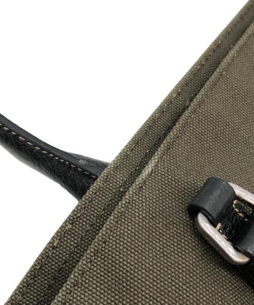 PRADA（プラダ）PRADA (プラダ) トートバッグ カーキの古着・服飾アイテム