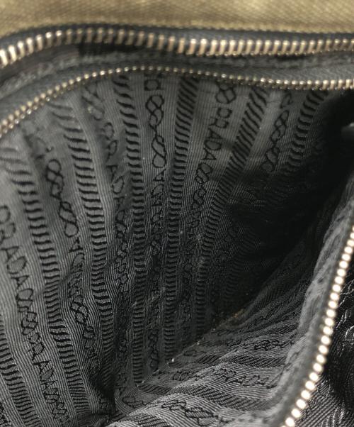 PRADA（プラダ）PRADA (プラダ) トートバッグ カーキの古着・服飾アイテム