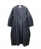 Henrik Vibskovヘンリック ヴィブスコフ）の古着「中綿コート」｜ネイビー