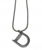 Christian Diorクリスチャン ディオール）の古着「Dロゴネックレス」