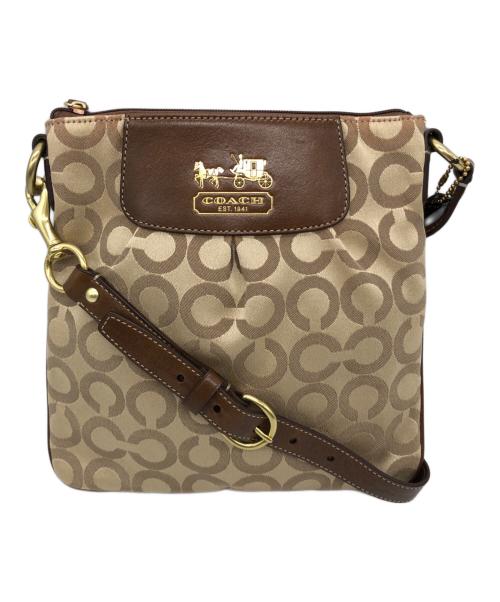 COACH（コーチ）COACH (コーチ) ショルダーバッグ ベージュの古着・服飾アイテム