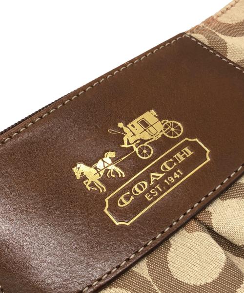 COACH（コーチ）COACH (コーチ) ショルダーバッグ ベージュの古着・服飾アイテム