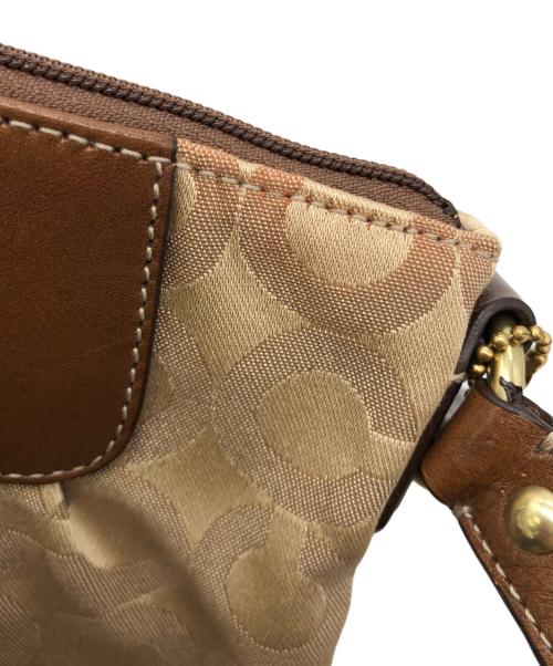 COACH（コーチ）COACH (コーチ) ショルダーバッグ ベージュの古着・服飾アイテム