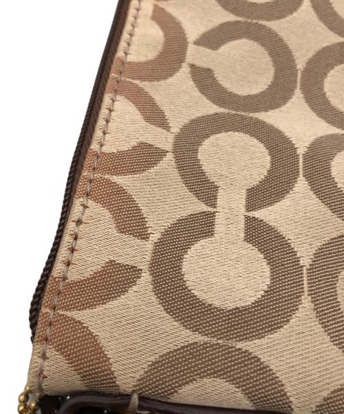 COACH（コーチ）COACH (コーチ) ショルダーバッグ ベージュの古着・服飾アイテム