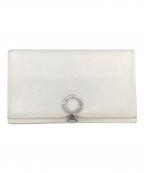 BVLGARIブルガリ）の古着「長財布」｜ホワイト