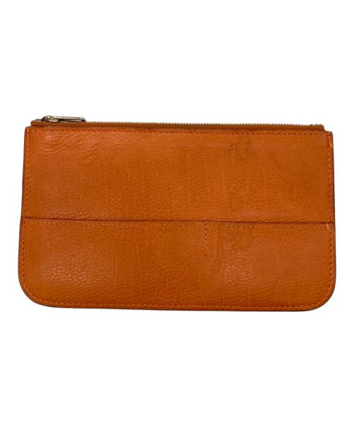 HERMES（エルメス）HERMES (エルメス) 長財布 オレンジの古着・服飾アイテム