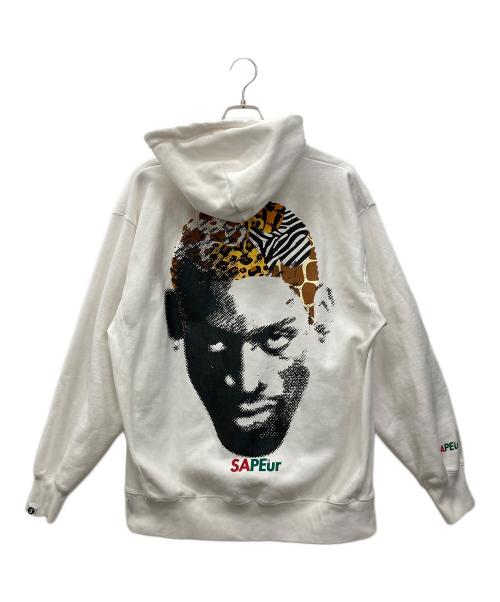 SAPEur（サプール）SAPEur (サプール) スウェット ホワイト サイズ:XLの古着・服飾アイテム