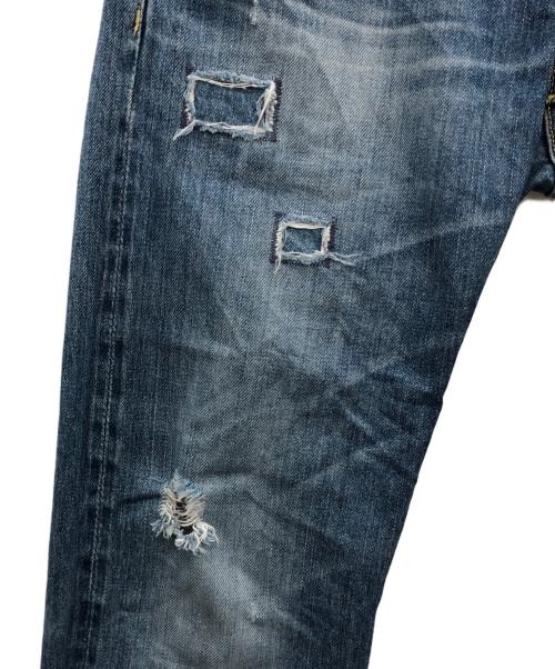 Hysteric Glamour（ヒステリックグラマー）Hysteric Glamour (ヒステリックグラマー) 小窓ダメージデニム インディゴ サイズ:W30の古着・服飾アイテム