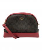 COACHコーチ）の古着「ショルダーバッグ」｜レッド