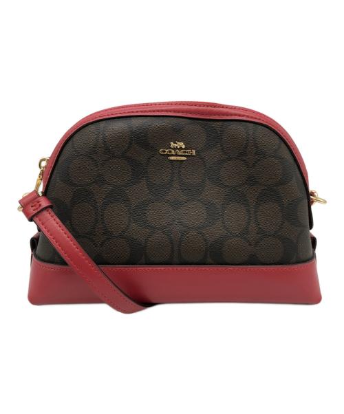 COACH（コーチ）COACH (コーチ) ショルダーバッグ レッドの古着・服飾アイテム