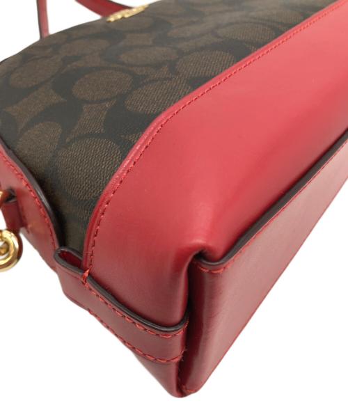 COACH（コーチ）COACH (コーチ) ショルダーバッグ レッドの古着・服飾アイテム