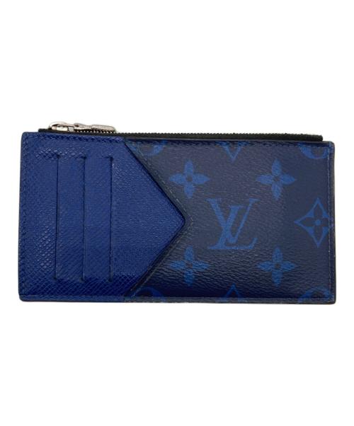 LOUIS VUITTON（ルイ ヴィトン）LOUIS VUITTON (ルイ ヴィトン) コインカード・ホルダー  ブルーの古着・服飾アイテム