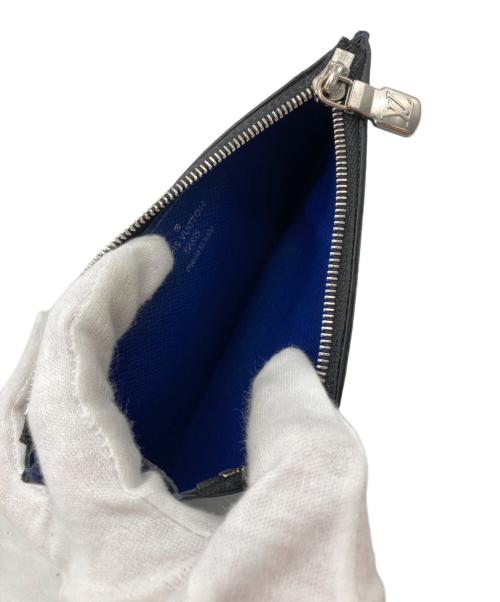 LOUIS VUITTON（ルイ ヴィトン）LOUIS VUITTON (ルイ ヴィトン) コインカード・ホルダー  ブルーの古着・服飾アイテム