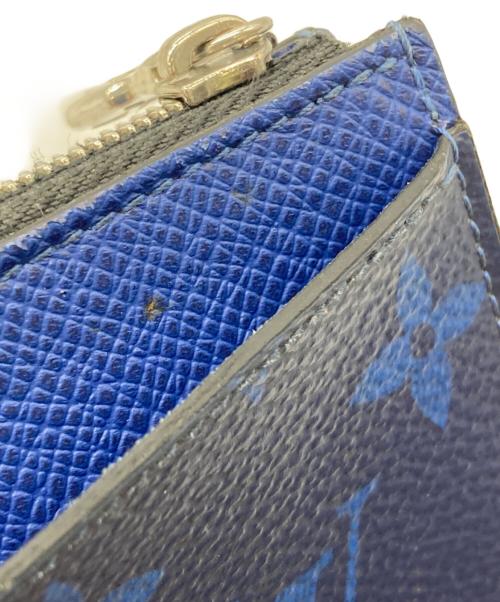 LOUIS VUITTON（ルイ ヴィトン）LOUIS VUITTON (ルイ ヴィトン) コインカード・ホルダー  ブルーの古着・服飾アイテム
