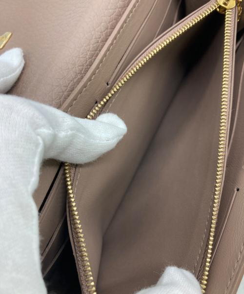 LOUIS VUITTON（ルイ ヴィトン）LOUIS VUITTON (ルイ ヴィトン) ポルトフォイユ・カプシーヌ ベージュの古着・服飾アイテム