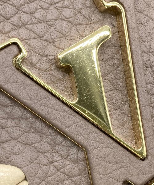 LOUIS VUITTON（ルイ ヴィトン）LOUIS VUITTON (ルイ ヴィトン) ポルトフォイユ・カプシーヌ ベージュの古着・服飾アイテム