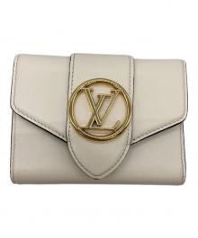 LOUIS VUITTON（ルイ ヴィトン）の古着「ポルトフォイユ・ポンヌフ」｜ベージュ
