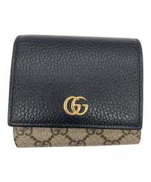 GUCCI（グッチ）の古着「ダブルG バイカラー ミディアム ウォレット」