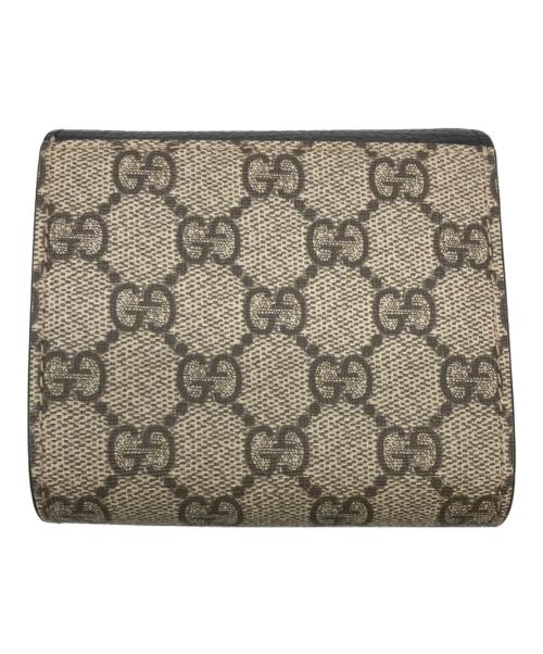 GUCCI（グッチ）GUCCI (グッチ) ダブルG バイカラー ミディアム ウォレットの古着・服飾アイテム