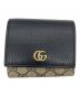 GUCCI（グッチ）の古着「ダブルG バイカラー ミディアム ウォレット」