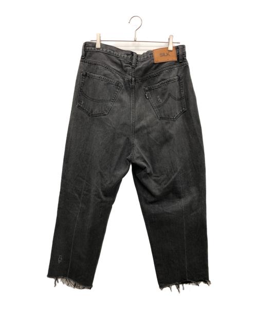 doublet（ダブレット）doublet (ダブレット) デニムパンツ ブラック サイズ:Mの古着・服飾アイテム