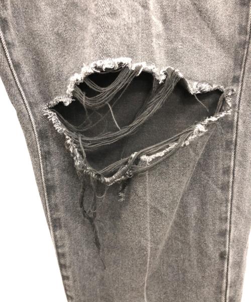 doublet（ダブレット）doublet (ダブレット) デニムパンツ ブラック サイズ:Mの古着・服飾アイテム