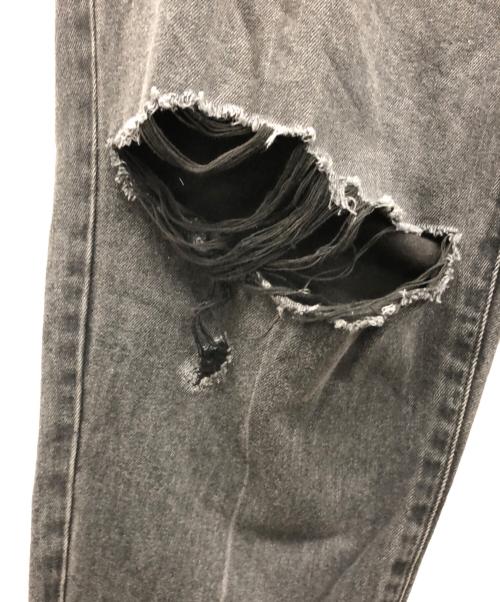 doublet（ダブレット）doublet (ダブレット) デニムパンツ ブラック サイズ:Mの古着・服飾アイテム