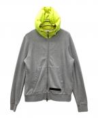 MONCLERモンクレール）の古着「ジップパーカー」｜グレー