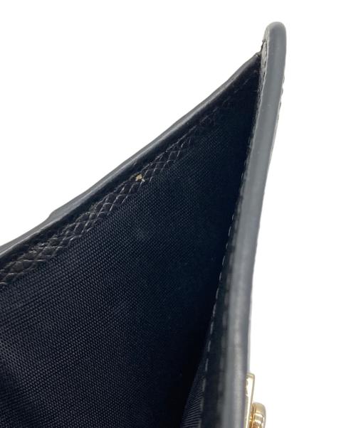 FURLA（フルラ）FURLA (フルラ) 3つ折り財布 ブラックの古着・服飾アイテム