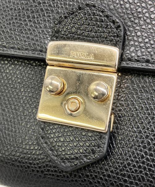 FURLA（フルラ）FURLA (フルラ) 3つ折り財布 ブラックの古着・服飾アイテム