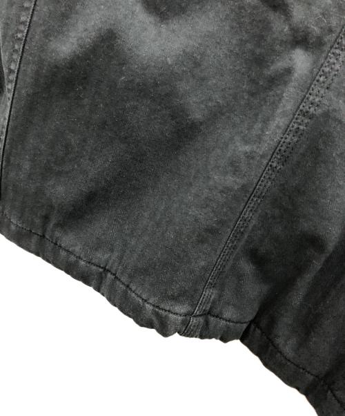 UNIVERSAL OVERALL（ユニバーサルオーバーオール）UNIVERSAL OVERALL (ユニバーサルオーバーオール) TATTOO STUDIO YAMADA (タトゥースタジオヤマダ) ジャケットカバーオール ブラック サイズ:Lの古着・服飾アイテム