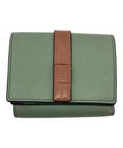 中古・古着通販】LOEWE (ロエベ) 3つ折り財布 オリーブ｜ブランド