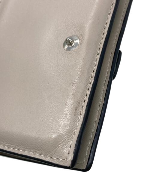 LOEWE（ロエベ）LOEWE (ロエベ) 3つ折り財布 グリーンの古着・服飾アイテム