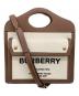 BURBERRY（バーバリー）の古着「ミニポケットバッグ」｜ベージュ×ブラウン