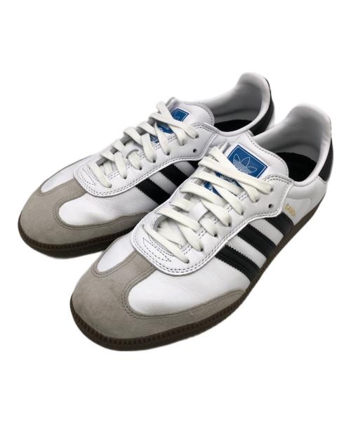 adidas（アディダス）adidas (アディダス) ローカットスニーカー ホワイト サイズ:27.5ｃｍの古着・服飾アイテム