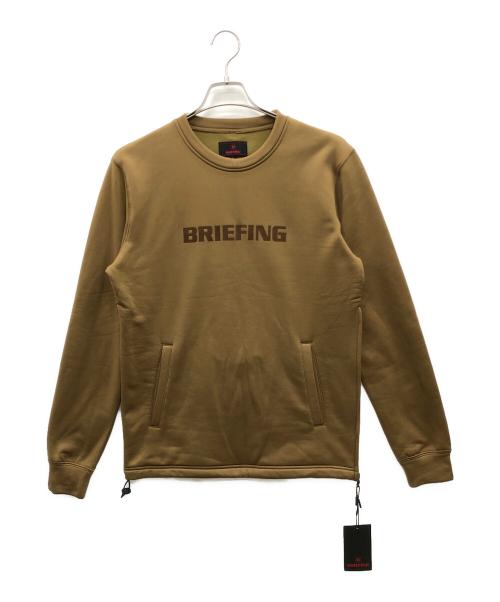 BRIEFING（ブリーフィング）BRIEFING (ブリーフィング) POWER STRETCH FLEECE PULLOVER カーキ サイズ:M 未使用品の古着・服飾アイテム