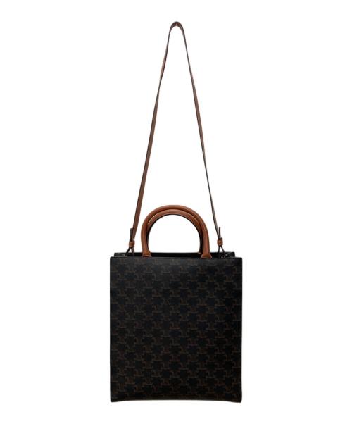 CELINE（セリーヌ）CELINE (セリーヌ) スモール カバ ヴァーティカル ブラックの古着・服飾アイテム