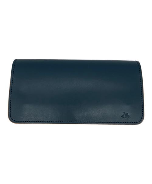 革蛸謹製（カワタコキンセイ）革蛸謹製 (カワタコキンセイ) 長財布 ブルーの古着・服飾アイテム