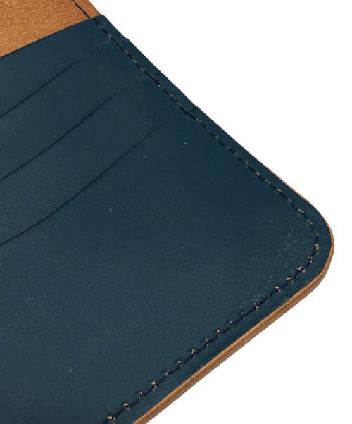 革蛸謹製（カワタコキンセイ）革蛸謹製 (カワタコキンセイ) 長財布 ブルーの古着・服飾アイテム