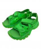 BALENCIAGAバレンシアガ）の古着「トラックサンダル」｜黄緑